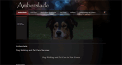 Desktop Screenshot of amberslade.co.uk